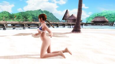 Dead or Alive 5: Kasumi's Naughty Photo Shoot - Scene 10, Take 1