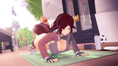 Vera's Fowl Playtime with a Cute Bird [Hardcore_Gangbang]