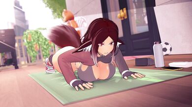Vera's Fowl Playtime with a Cute Bird [Hardcore_Gangbang]