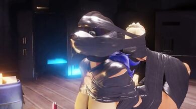 Bound and Detained: Carmelita Fox's Hogtied Prison Sentence