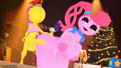 Lollipop Lesbians: A Poppy Playtime Orgy