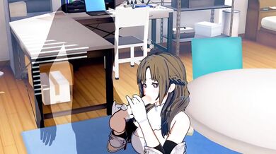 Sexy Mommy Gives A Facial In Public!