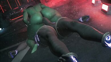 Futa Femboy Gangbang: Attack of the Futanari