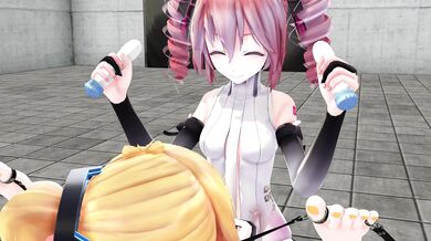 Tickle Torture in a Wooden Cage: Captured Girl's Endless Screams of Pleasure 【くすぐり競争 tickle 】