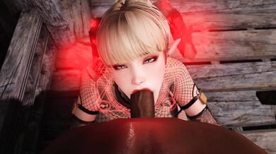 Sucking the Succubus in Skyrim