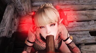 Sucking the Succubus in Skyrim