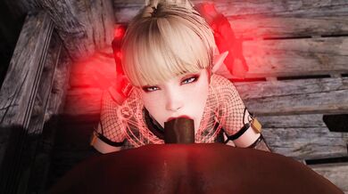 Sucking the Succubus in Skyrim