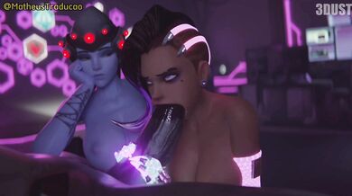 Sombra and Widow's Dirty Threesome - Threedust