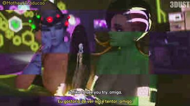 Sombra and Widow's Dirty Threesome - Threedust
