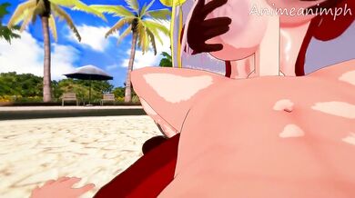 The Hot Wet Dream of Hina, the One Piece Captain!