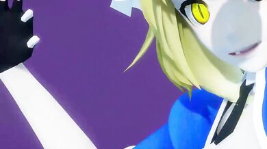 Two Sexy Sluts Fuck Each Other's Brains Out - Ran Yakumo and Sanae