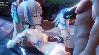 Wet and Wild on the Beach with Bronya