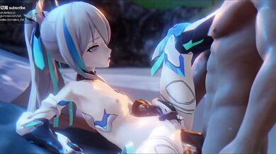 Wet and Wild on the Beach with Bronya