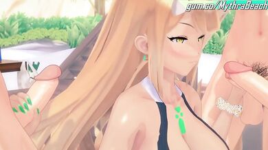 Mythra's Beach Blasted Bonanza