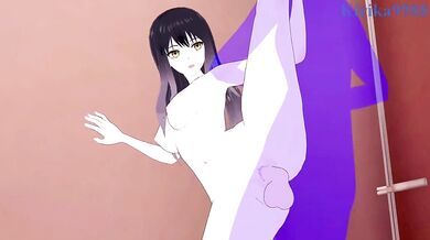 Watch as Miko Yotsuya pleasures herself with her vibrator while dressed as a cute lolita