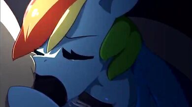 MagicalMysticVA's Voice Acting Brings eto_ya's Rainbow Dash Blowjob Gif to Life!