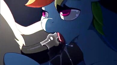 MagicalMysticVA's Voice Acting Brings eto_ya's Rainbow Dash Blowjob Gif to Life!