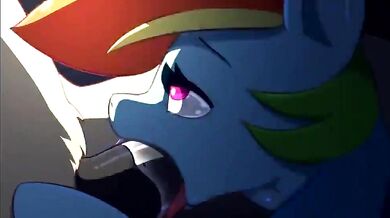 MagicalMysticVA's Voice Acting Brings eto_ya's Rainbow Dash Blowjob Gif to Life!