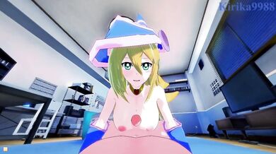 Experience the Ultimate Pleasure with Dark Magician Girl, Yu-Gi-Oh! Style