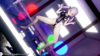 (A) Tomohiro's Club 4 / Enticement Dance - Minato Aqua | Virtual YouTuber MMD R-18 R18
