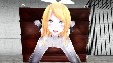 Ticklish Captive Tormented in Wooden Trap【くすぐり拘人煩われて】