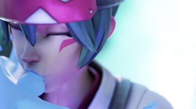 The Kitsune Fox is Pleasured by the Mouth of the Sexy and Seductive Kiriko