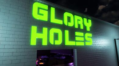 Cum-stuffed Sluts in a Glory Hole Orgy, Volume 9