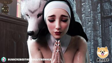 Doggy Style with a Naughty Nun: A Rough and Ready Porno