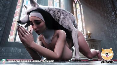 Doggy Style with a Naughty Nun: A Rough and Ready Porno