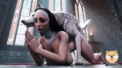 Doggy Style with a Naughty Nun: A Rough and Ready Porno