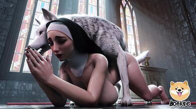 Doggy Style with a Naughty Nun: A Rough and Ready Porno