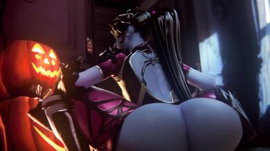 Blacked in the Backdoor by Widowmaker's Reverse Cowgirl