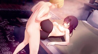 Watch Kafka0601 fuck Hnammomo like a horny animal in this hot and steamy hentai porn video