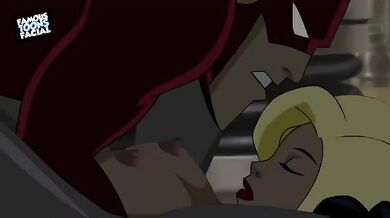 The Flash and Black Canary Battle, Struggle, F*ck