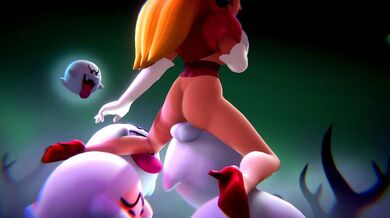 Boo Beats Her Hentai Model (On Model 3D)