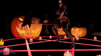Black Widow's Big Futa Cock Ruins Halloween in the Latest Marvel Porn Parody