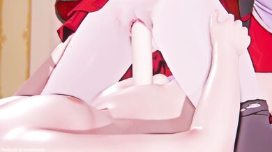Theresa's Apocalyptic Orgasmic Explosion in Honkai Impact 3D