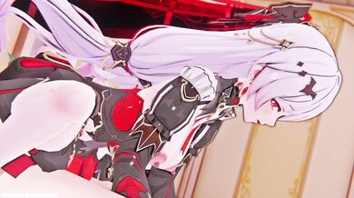 Theresa's Apocalyptic Orgasmic Explosion in Honkai Impact 3D