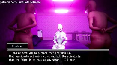 Mecha-Sexual Exploration: A Lusty Robot's Virtual Test Drive