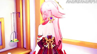 The Miko of the Divine Palm: Genshin Impact