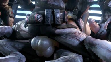 Screw My Ass in a Spaceship with Klajorians - Samira's Anal Pleasure
