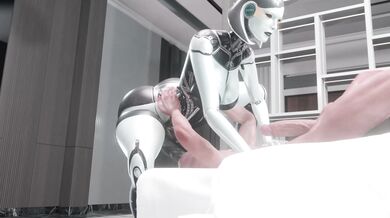 Rough Throat Fucking With Kaie Vie's EDI Character