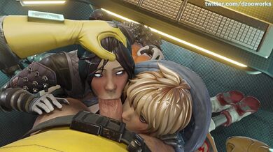 MILFs Wet and Wild Blowjob Party with Wraith and Wattson