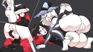 Sweaty Lesbian Fuck Session with Ruby and Shion!