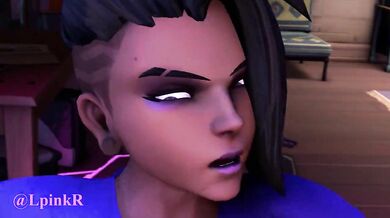 D.Va's Hot Anal Invasion of Sombra's Dark Dungeon
