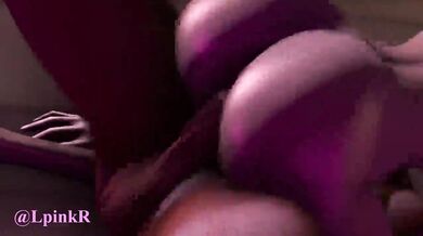 D.Va's Hot Anal Invasion of Sombra's Dark Dungeon