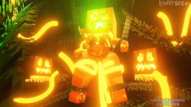 Erotic Ghostly Halloween Orgy with Lily in a Haunted Pumpkin Patch