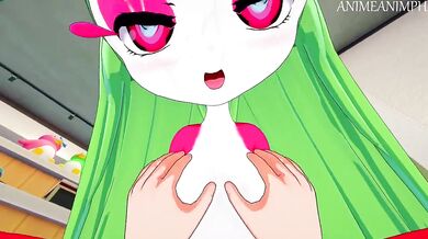 Riding the Dragon: A Pokemon Hentai Adventure with Tsareena