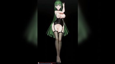 Raiden's Lustful Desires: A Honkai Impact Mixtape of Mei's Erotic Dancing with a Black Haired Beauty
