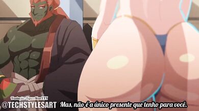 Zelda masturba o Ganon no tempo que ela tem grátis